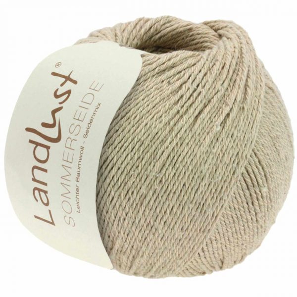 Lana Grossa Landlust Sommerseide uni 50g 170m beige