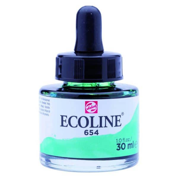 ECOLINE flüssige Wasserfarbe 30ml tannengrün