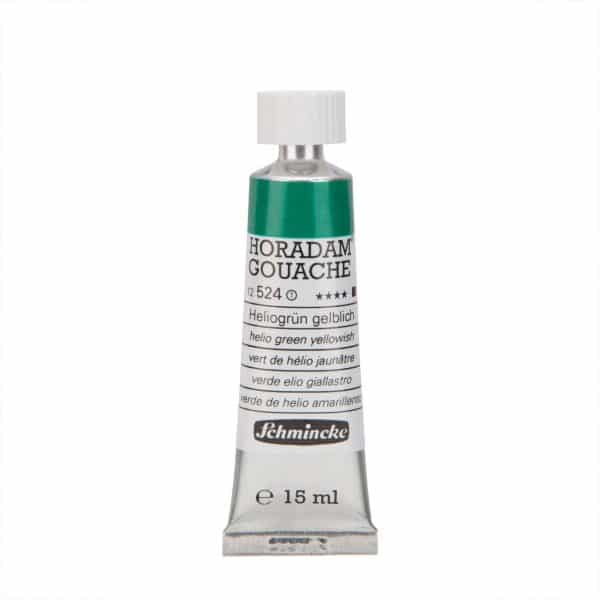 Schmincke HORADAM Gouache 15ml heliogrün gelblich