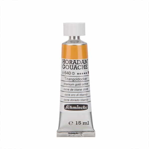 Schmincke HORADAM Gouache 15ml titangoldocker