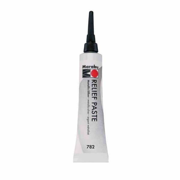 Marabu Reliefpaste 20ml metallic-silber