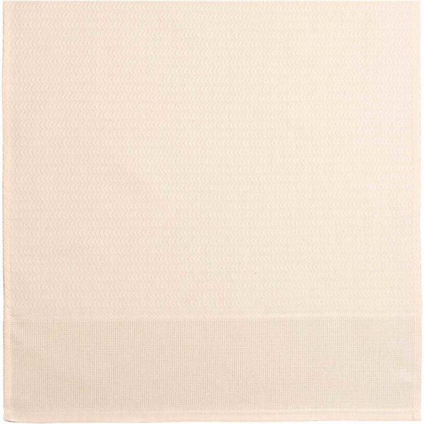 Rico Design Geschirrtuch Wellen beige 50x75cm