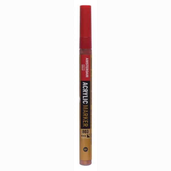 AMSTERDAM Acrylic Marker 1-2mm goldfarbe