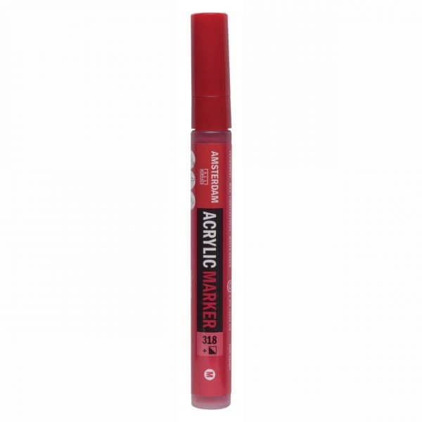 AMSTERDAM Acrylic Marker 3-4mm karmin