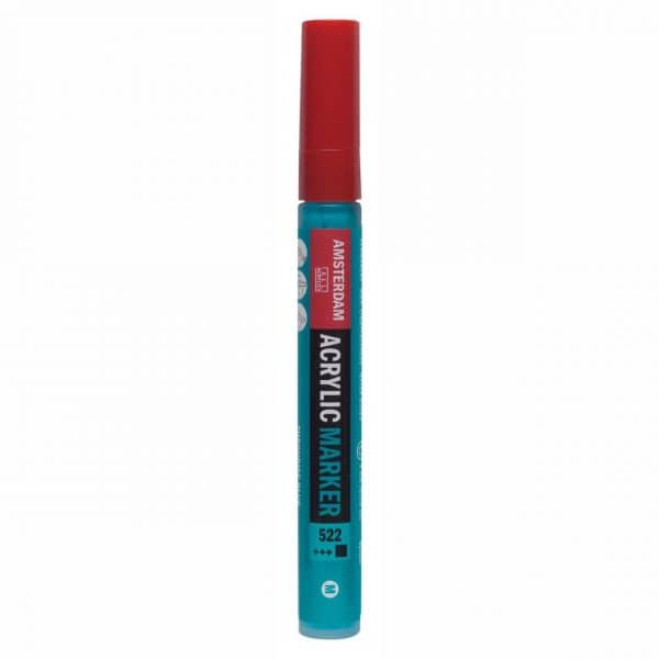 AMSTERDAM Acrylic Marker 3-4mm türkisblau