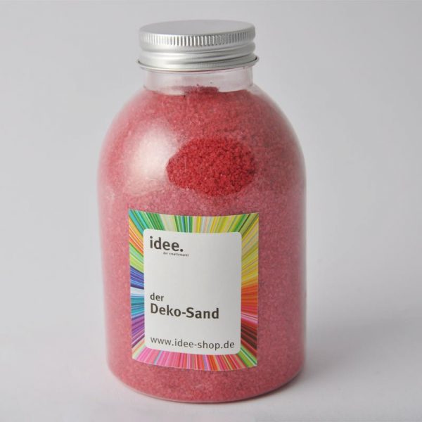 Dekosand 810g rot