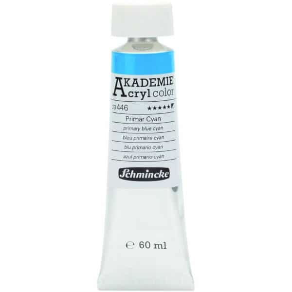 Schmincke Akademie Acrylcolor 60ml primär cyan