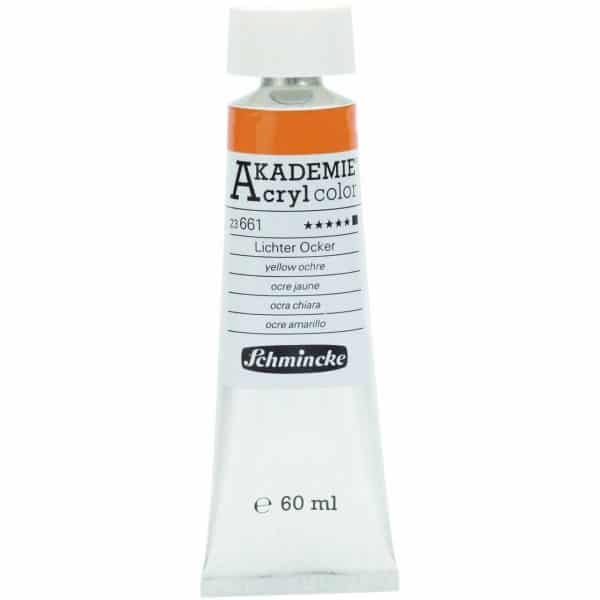 Schmincke Akademie Acrylcolor 60ml lichter ocker