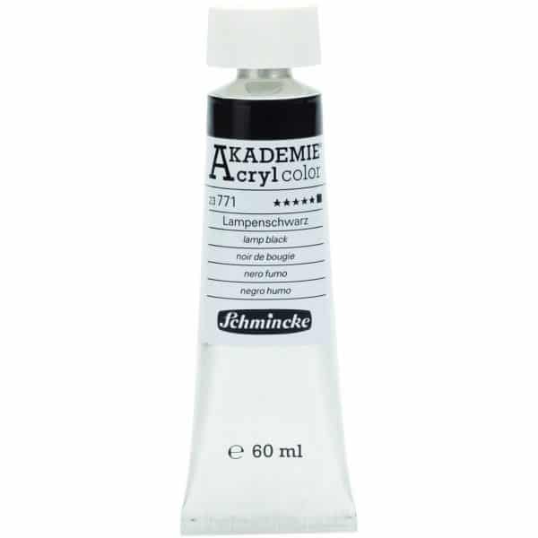 Schmincke Akademie Acrylcolor 60ml lampenschwarz