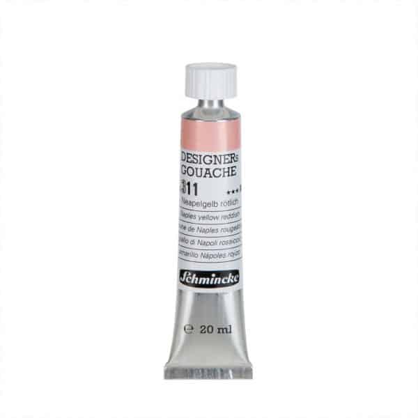 Schmincke Designers Gouache 20ml neapelgelb rötlich