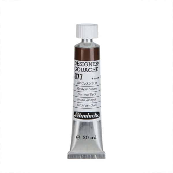 Schmincke Designers Gouache 20ml vandyckbraun