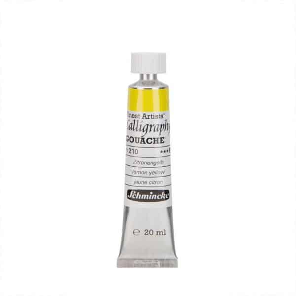 Schmincke Calligraphy Gouache 20ml zitronengelb