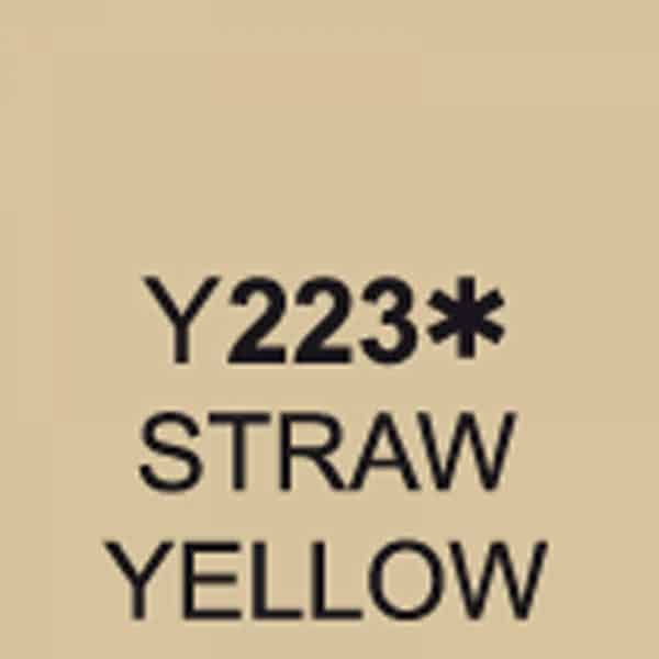 TOUCH Twin Brush Marker Straw Yellow Y223