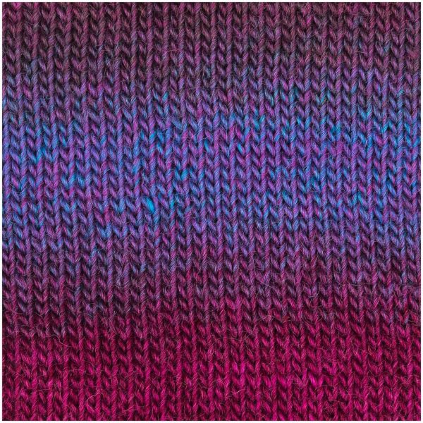 Wolle Rödel Strumpfwolle Color 50g 190m pink-hellblau