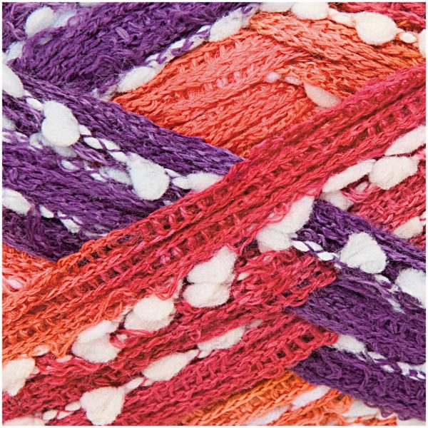 Rico Design Creative Loopy Pompon print 100g 25m orange