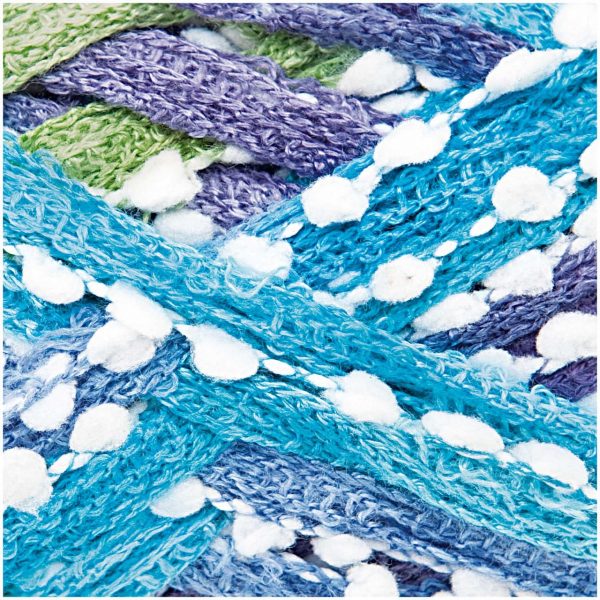 Rico Design Creative Loopy Pompon print 100g 25m türkis