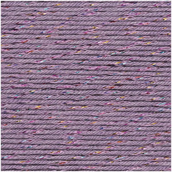 Rico Design Essentials Cotton Glitz dk 50g 120m mauve