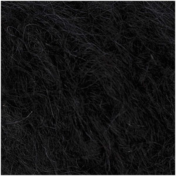 Rico Design Fashion Luxury Bouclé 50g 60m schwarz