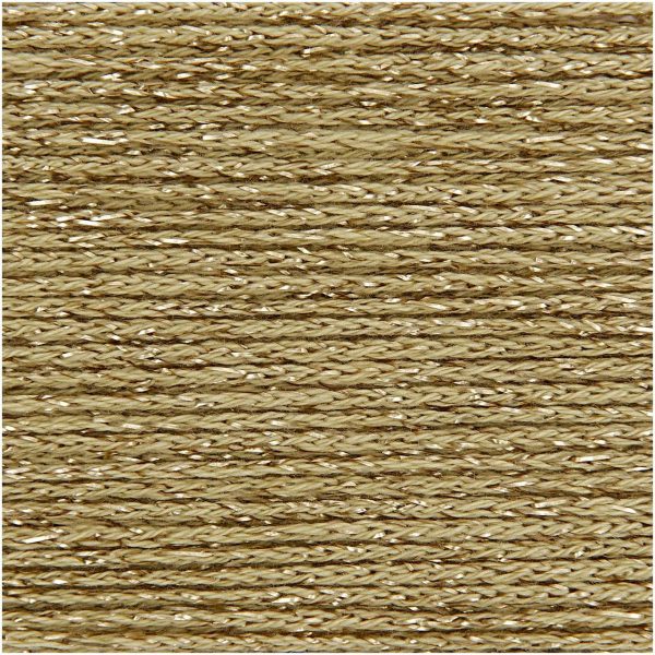 Rico Design Fashion Cotton Métallisé dk 50g 125m gelbgold