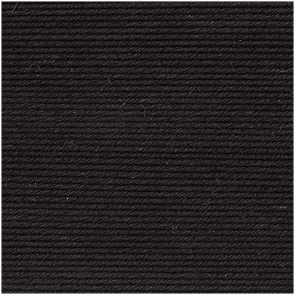 Rico Design Essentials Cotton 4ply 50g 160m schwarz