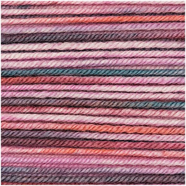 Rico Design Essentials Merino Print dk 50g rosa mix