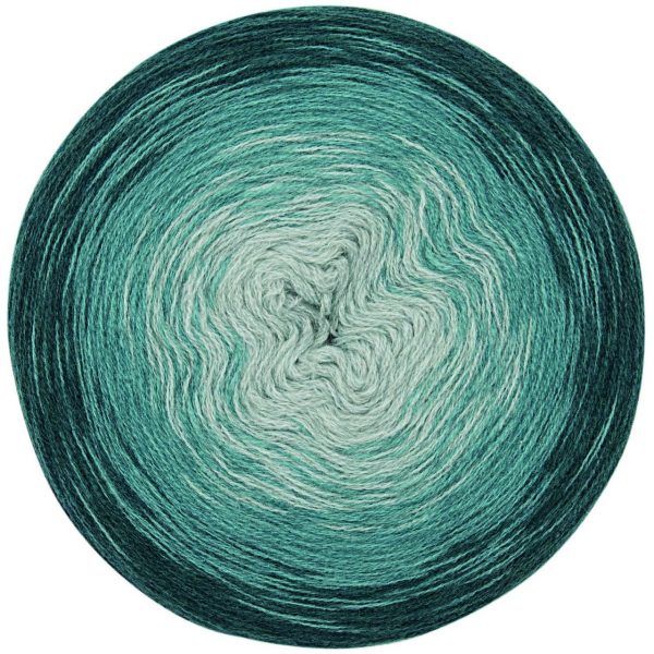 Rico Design Creative Wool dégradé 200g 800m petrol