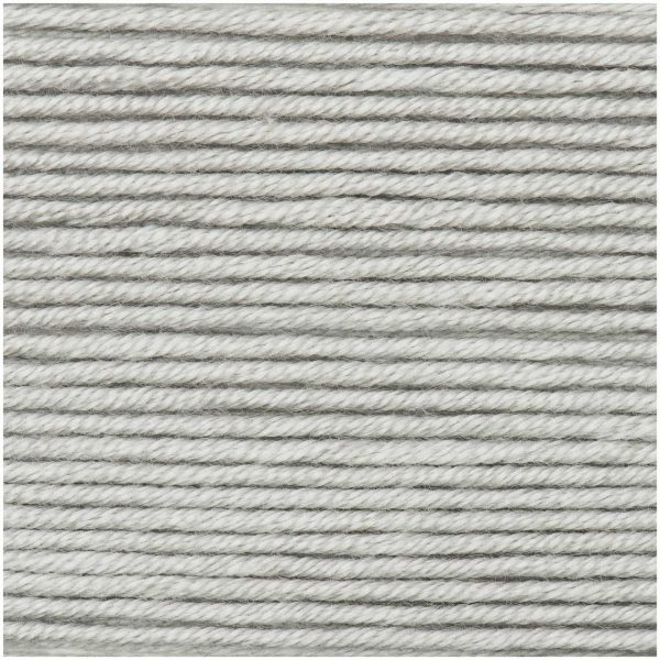 Rico Design Creative Silky Touch dk 100g 220m silbergrau