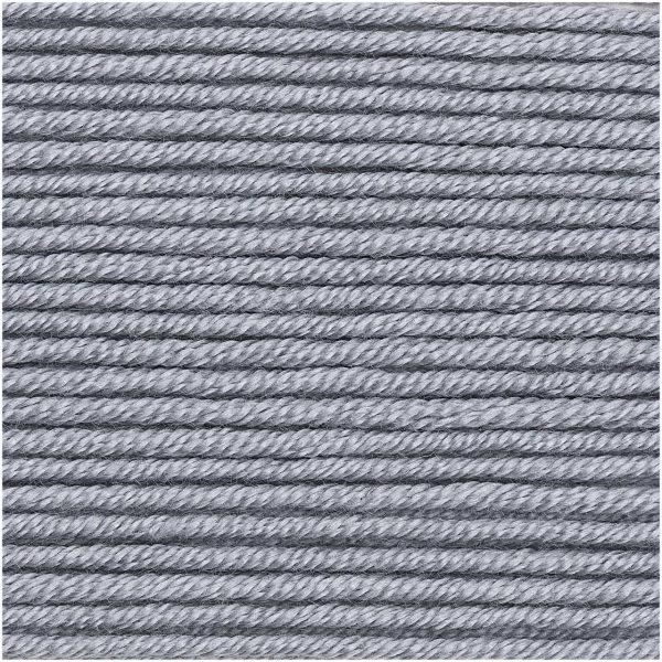 Rico Design Creative Silky Touch dk 100g 220m graublau