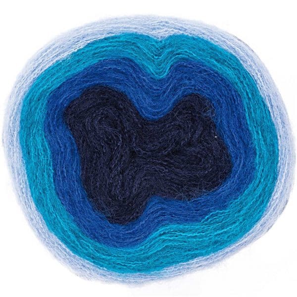 Rico Design Creative Riguretto aran 100g 280m blau Mix