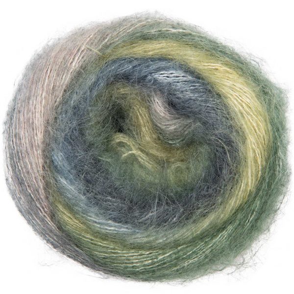 Rico Design Essentials Super Kid Mohair Loves Silk Print 50g 375m wald