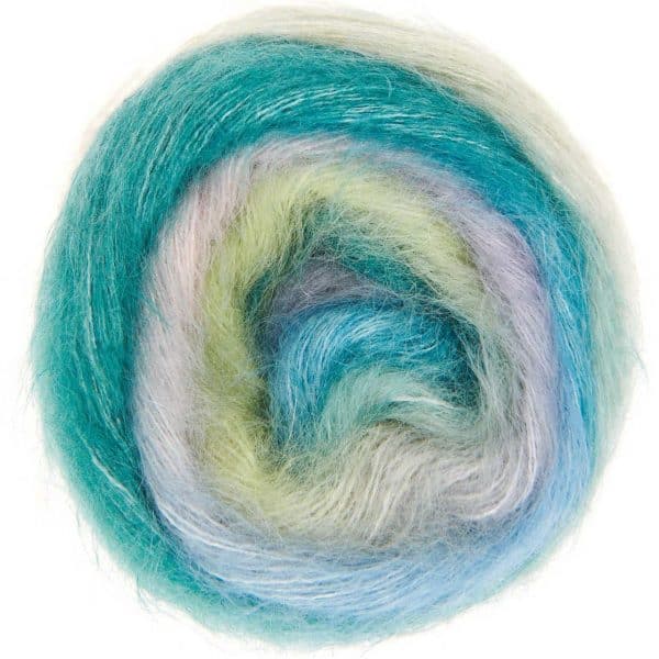 Rico Design Essentials Super Kid Mohair Loves Silk Print 50g 375m spring