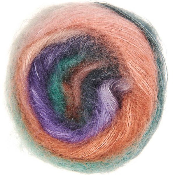 Rico Design Essentials Super Kid Mohair Loves Silk Print 50g 375m autumn