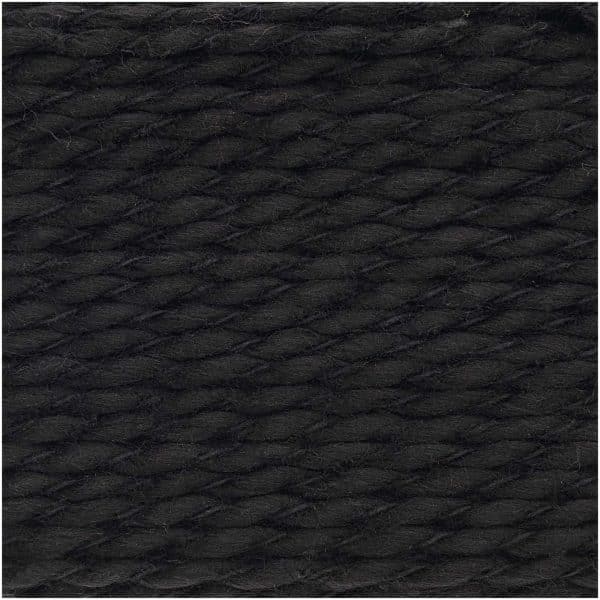 Rico Design Creative So Cool + So Soft Cotton chunky 100g 100m schwarz