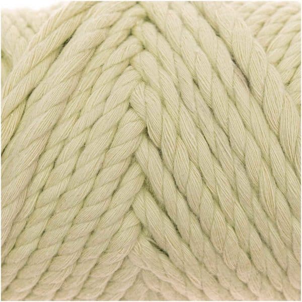 Rico Design Creative Cotton Cord Makramee-Garn 130g 25m pastellgrün