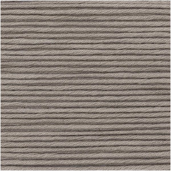 Rico Design Essentials Organic Cotton aran 50g 90m grau