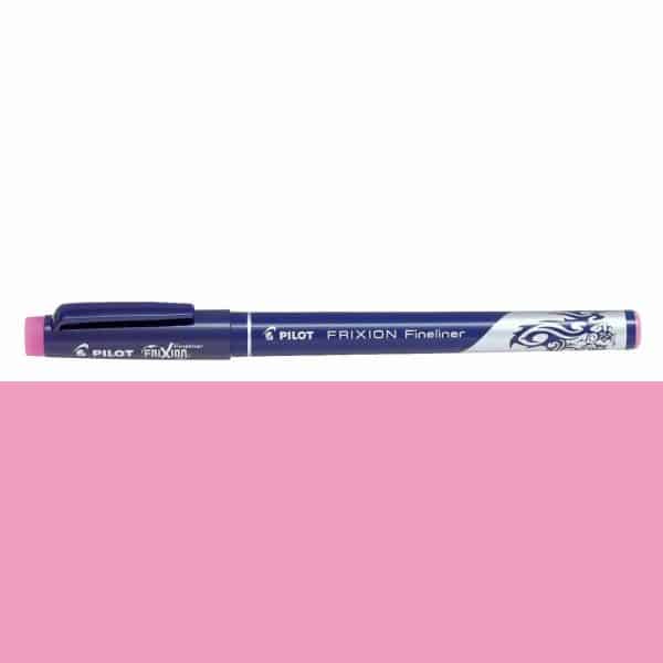 PILOT Frixion Fineliner pink