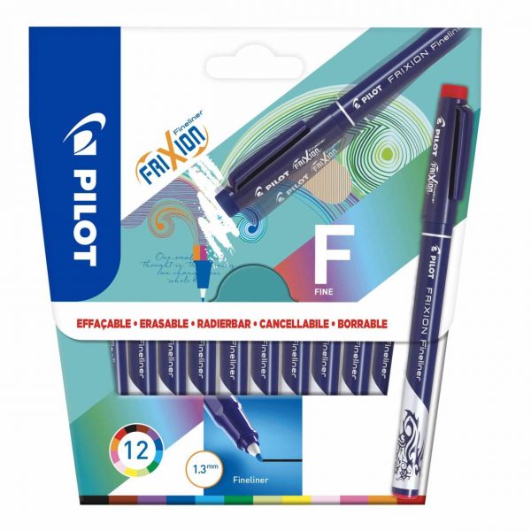 PILOT Frixion Fineliner 12 Stück