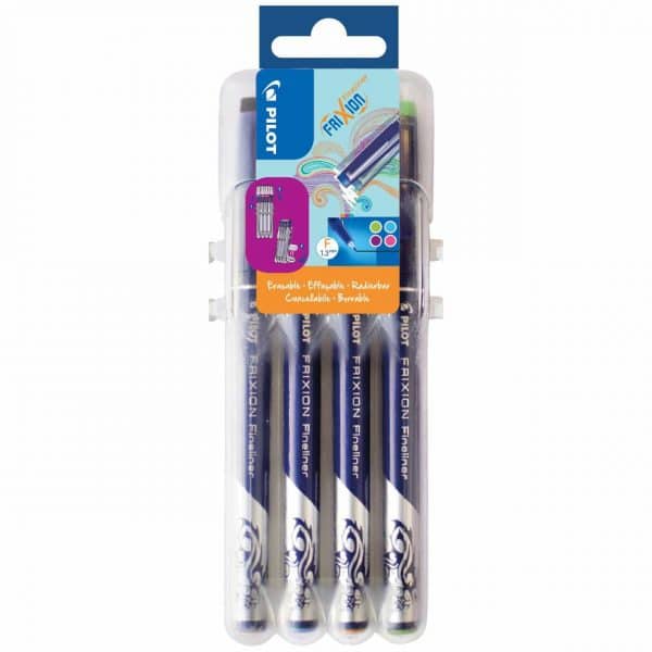 PILOT Frixion Fineliner Set2Go Nebenfarben 4 Stück