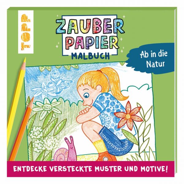 TOPP Zauberpapier Malbuch - Natur