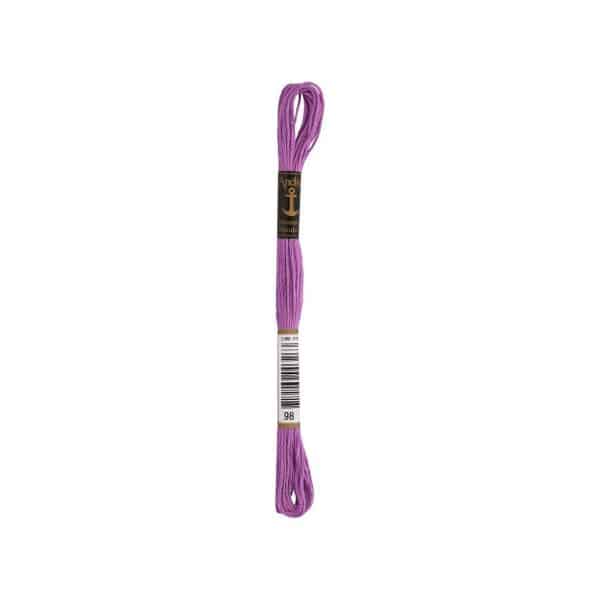 Anchor Sticktwist 8m 00098 rotviolett