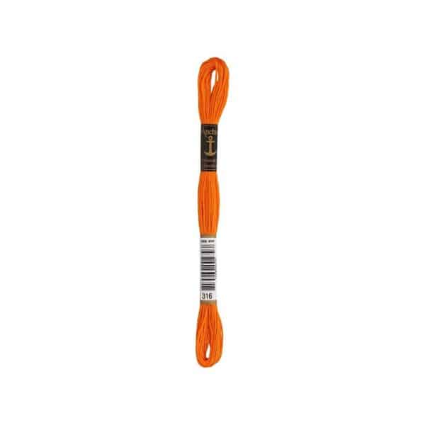 Anchor Sticktwist 8m 00316 mandarin