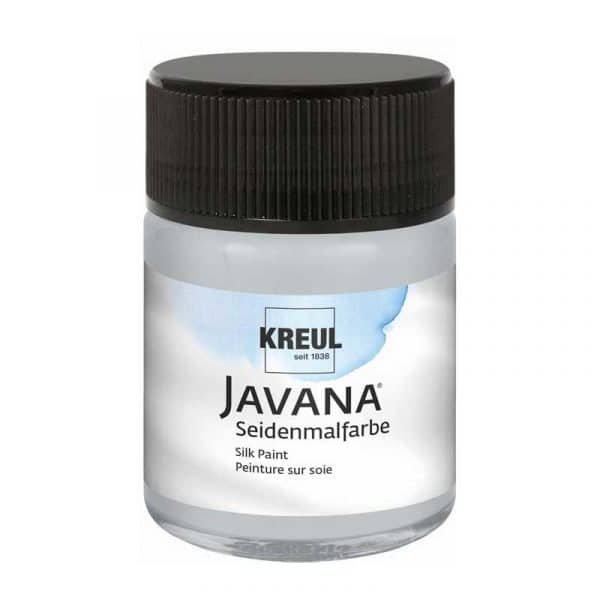 KREUL Javana Seidenmalfarbe 50ml silbergrau