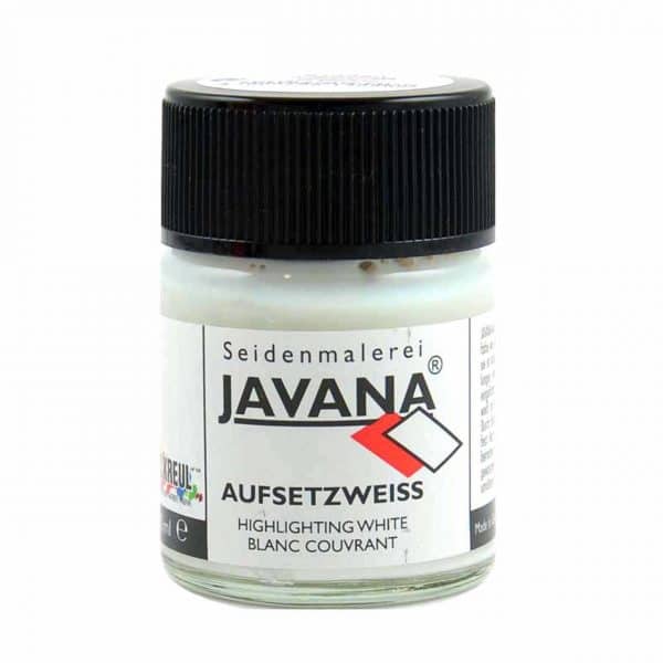 KREUL Javana Seidenmalfarbe Aufsetzweiß 50ml