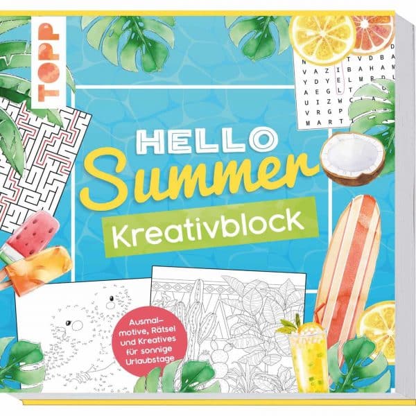 TOPP Hello Summer Kreativblock