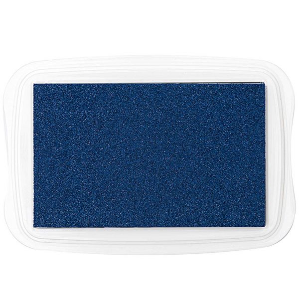 Rico Design Textilstempelkissen 9x6cm dunkelblau