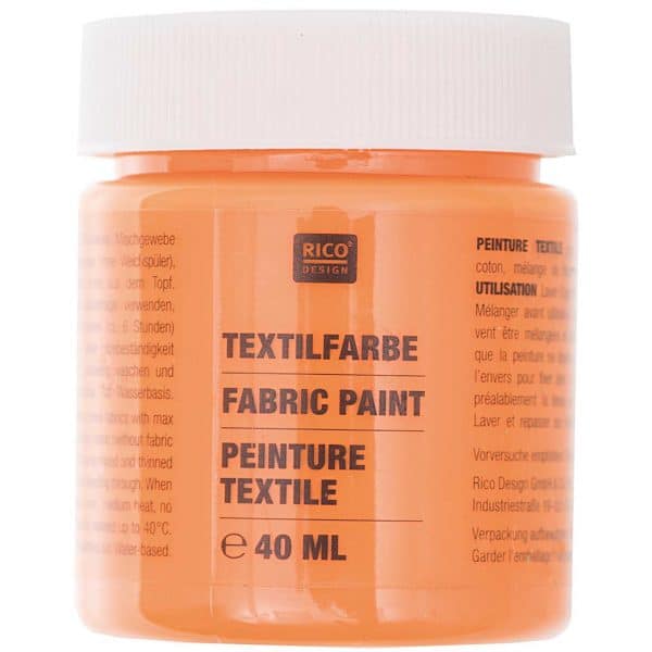 Rico Design Textilfarbe 40ml orange