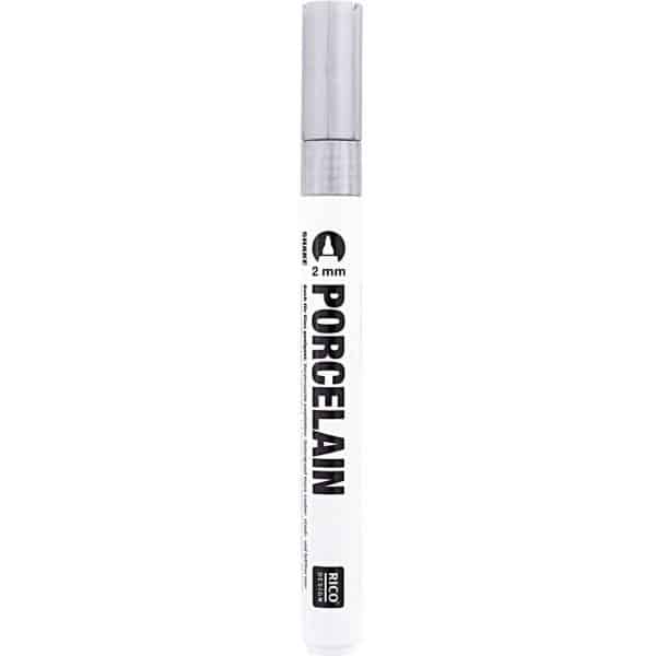 Rico Design Porzellanmarker 2mm silber