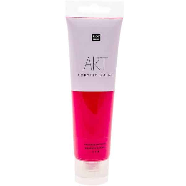 Rico Design ART Künstler Acrylfarbe 100ml process-magenta