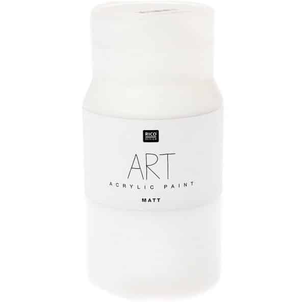 Rico Design ART Künstler Acrylfarbe matt 500ml titanweiß