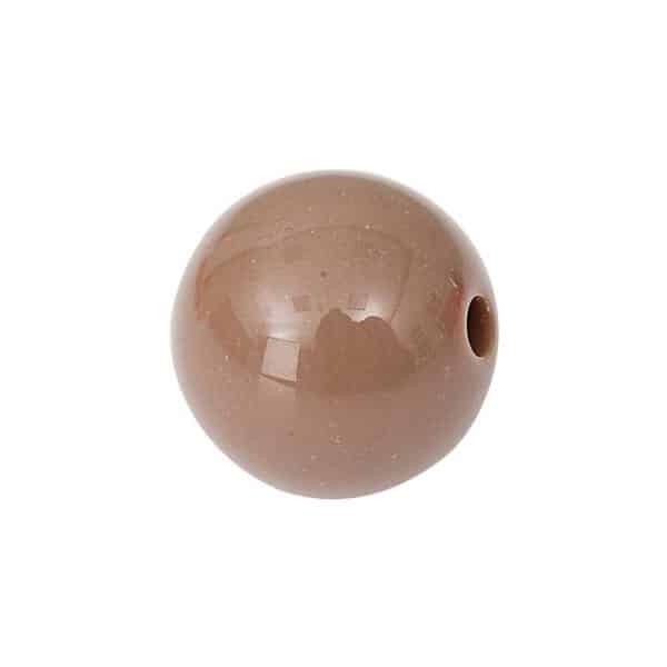 Rico Design Acrylkugel 16mm 6 Stück mocca